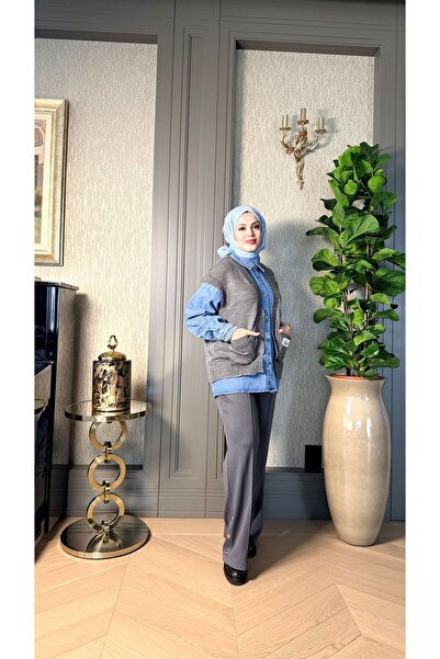 BEBE PLUS Triko Denim Shirt