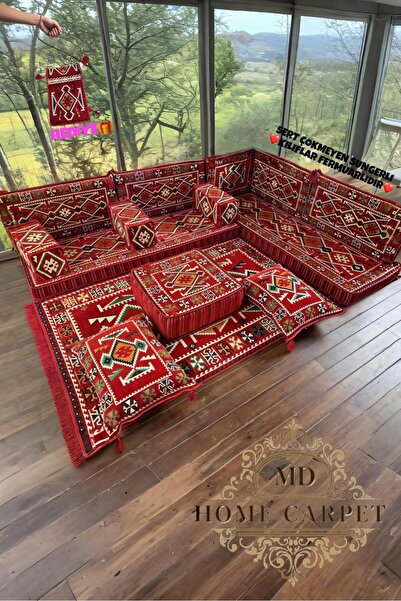 md home carpet Şark Köşesi Takımı %100 Yerli Üretim | Özel Dokuma Kumaş | 10 ...