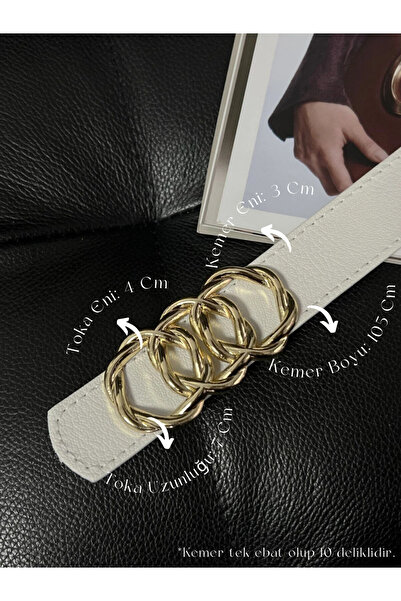 Fiori Curea pentru pantaloni de damă, centură pentru jachetă, centură pentru rochie, centură pentru cămașă cu cataramă inel unit