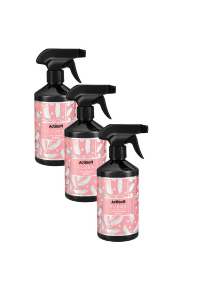 actisoft Oda Ve Kumaş Kokusu 500 Ml Çiçek Buketi 3 Li Paket
