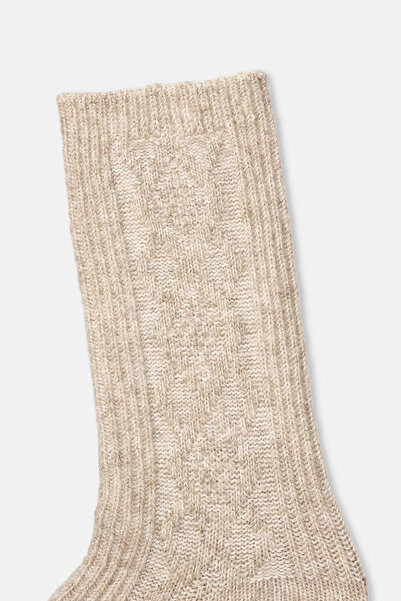 Eros Women's Knitted Patterned Cozy Socks