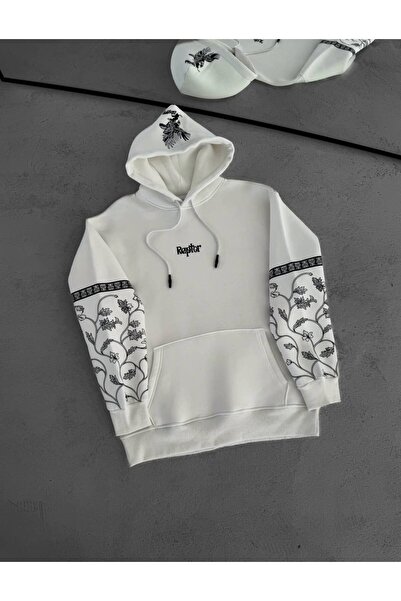 bergibo سترة رابتور إيجل ذات القلنسوة - سترة إيجل كبيرة الحجم باللونين الأسود...