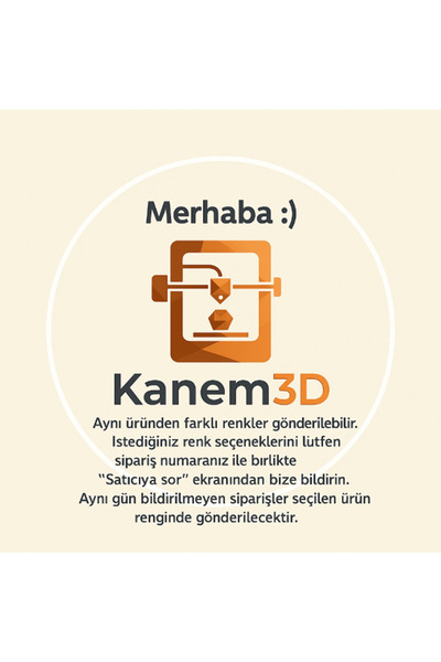 Kanem3D Rüzgar Gülü Küpe