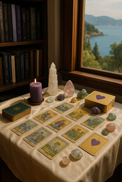 Phellos Tarot Kart Açılımı Kişiye Özel Enerji Yorumları– Spiritüel Not Seti (...