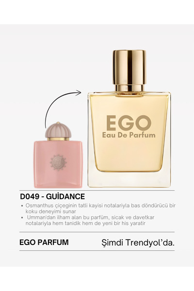 homeartplus D049 Ego 50 ml ( GUIDANS ) Çiçeksi Delüx kalite Kadın Parfüm