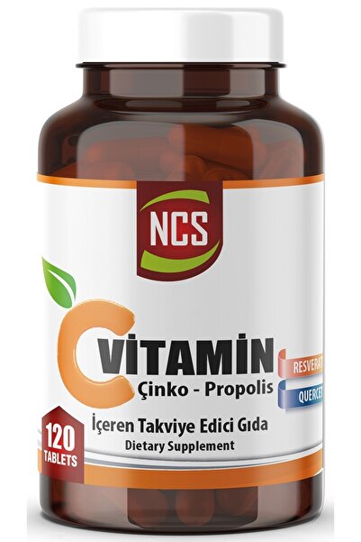 NCS Vitamin C Zinc Propolis 120 Tablets Vitamin D Quercetin Resveratrol