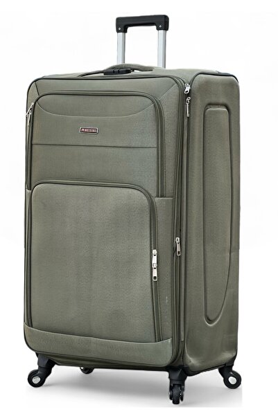 ZAAPPY Soft Material Luggage Lightweight, Secured Lock, 4 Spinner Wheels, Expandable