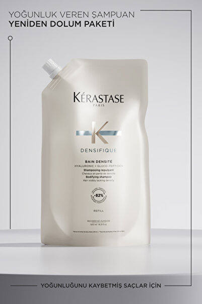 Kerastase Densifique Bain Densité Yoğunluk Veren Şampuan Dolum Paketi 500 ml