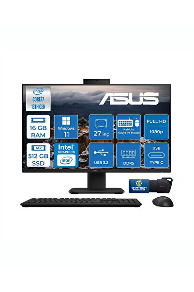 ASUS INTELCORE I7-13620H 16GB RAM 512GB SSD 27''FHD 100HZ 300NITS WİN11PRO AL...