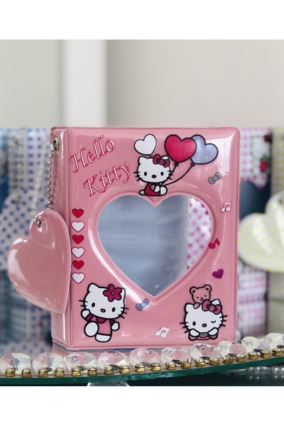 Lila Jewellery Sanrio Binder Kpop Fotokart Mini Albüm (2 FOTOKART HEDİYE , GÖ...