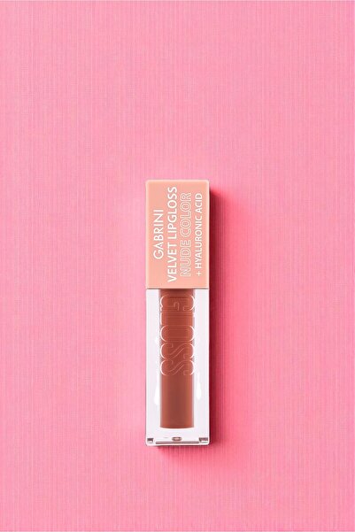 Gabrini Velvet Lipgloss Nude Color 02