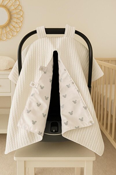 YUSRAMODA Kışlık Çift Taraflı Puset Örtüsü