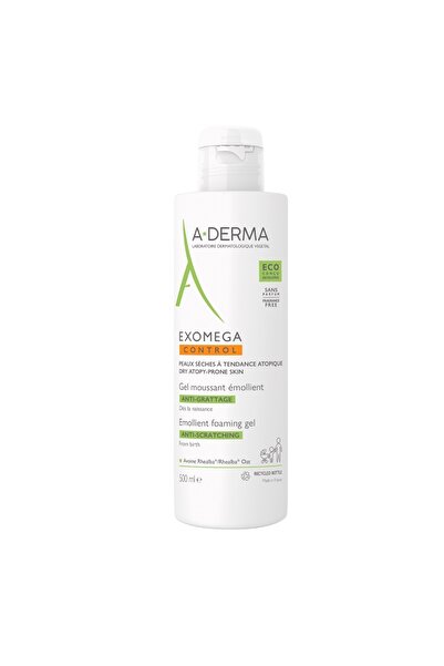 A-DERMA Exomega Control A-Derma emollient foaming gel, 500 ml