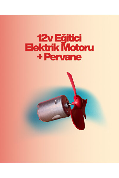 Genel Markalar Elektrik Üreten Mini Dc Dinamo Motor, 12v Eğitici Elektrik Motoru