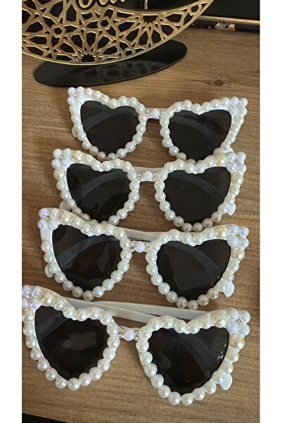 LAYLAEVENTS Gelin Damat Gözlük- Bride Gözlük-after gözlük-incili ve taşlı-yaz...