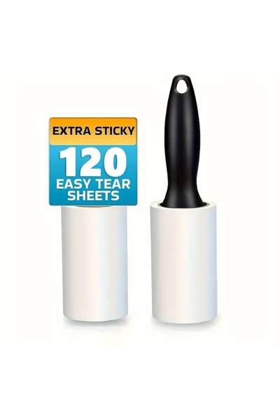 ePhase Yapışkanlı Kedi Köpek Tüy Toz Saç Toplayıcı Rulo Aparatı ve Yedek Başl...