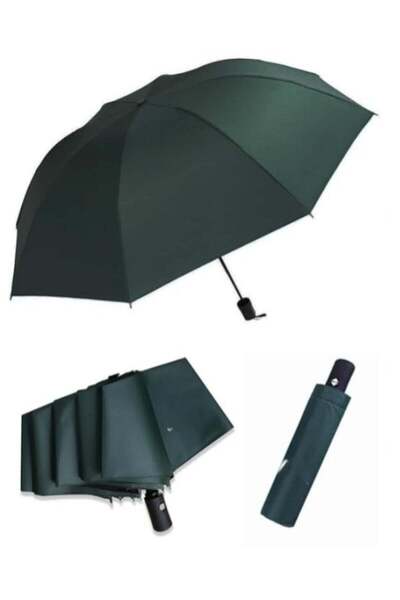 huitich Fully Automatic Dual-Purpose Umbrella Midsummer Green