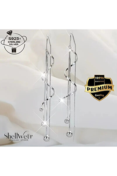 shellwetr Nova 925 Ayar Küpe Sevgililer günü , annenize verilecek en güzel gümüş hediyesi