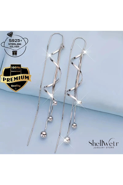 shellwetr Nova 925 Ayar Küpe Sevgililer günü , annenize verilecek en güzel gümüş hediyesi