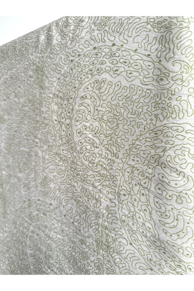 Silk Home Mayda Şal - Vizon-Yeşil