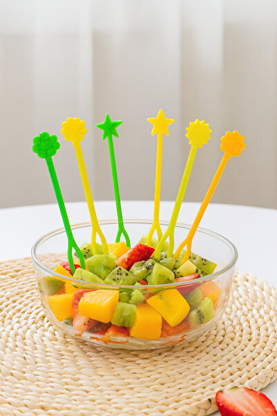 Özkan Ambalaj Temizlik Plastic Gin / Chips / Fruit / Baklava / Presentation Fork 100 Pieces