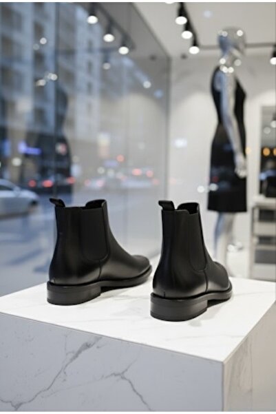 BENGAL %100 Hakiki Orjinal Deri Erkek Kışlık Bot Eva Taban