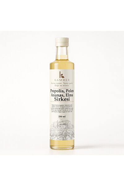 Kamber Doğadan Sağlığa Propolis, Polen, Ananas ve Elma Sirkesi 250 ML - Yeni ...