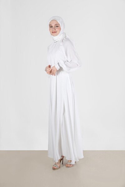 Alvina Rochie 42553 - Stone Detailed