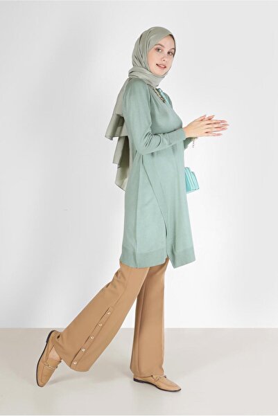 Alvina ASYMMETRIC CUT BASIC KNITWEAR TUNIC 42048