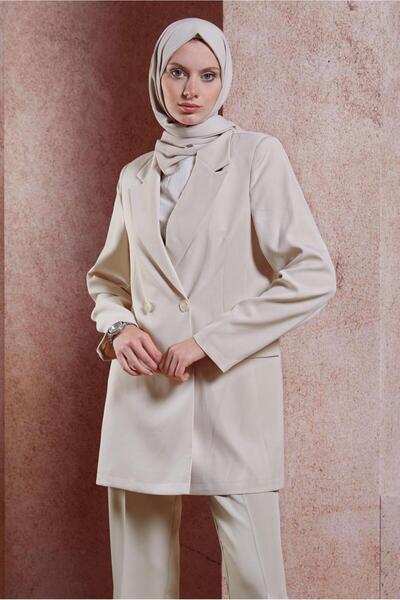Alvina KRUVAZE YAKA BLAZER CEKET 44648