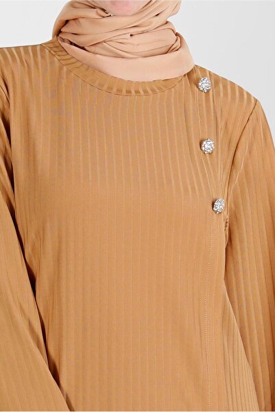 Alvina Stone-Detail Fiber-Inserted Double Pant. Team 42882