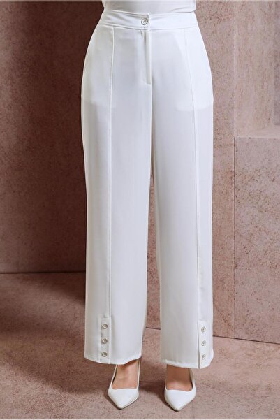 Alvina BUTTON DETAILED PANT 70552