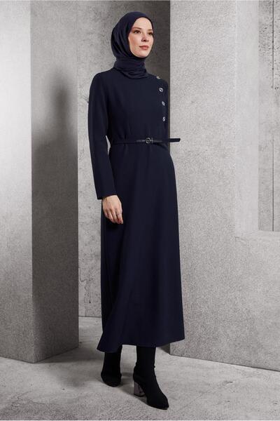 Alvina 45189 Μοντέλο Φόρεμα Hijab - Με Ζώνη