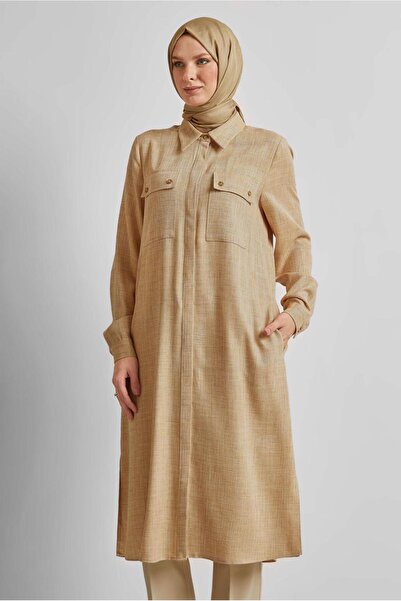 Alvina GÖMLEK YAKA UZUN TUNİK 45346