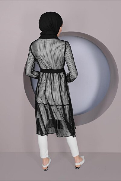 Alvina Size Button Towel Tunic 41400