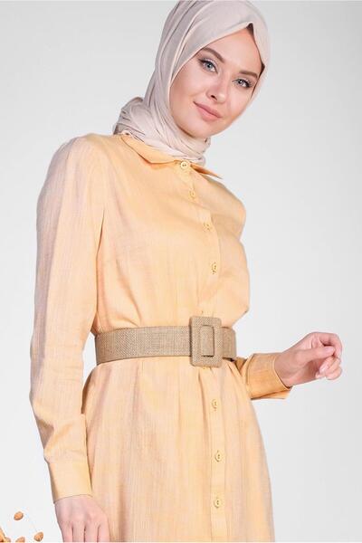 Alvina Cotton Skirt Flounce Tunic 4148