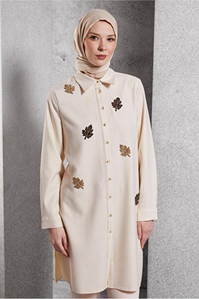 Alvina 45149 Μοντέλο Τουνίκ με μοτίβο φύλλων