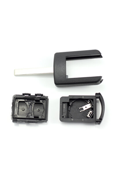 CarGuard 2-button key shell for Opel