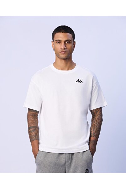 Kappa Brix Erkek Beyaz Regular Fit Tişört