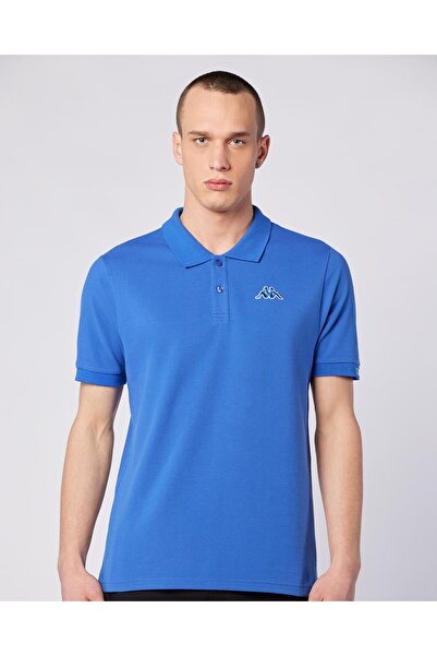 Kappa Maltaxita Mss Tur Erkek Mavi Regular Fit Polo Yaka Tişört