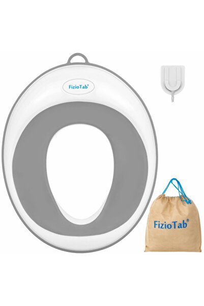FizioTab Μειωτής Τουαλέτας για Παιδιά, FizioTab, Λευκό/Γκρι