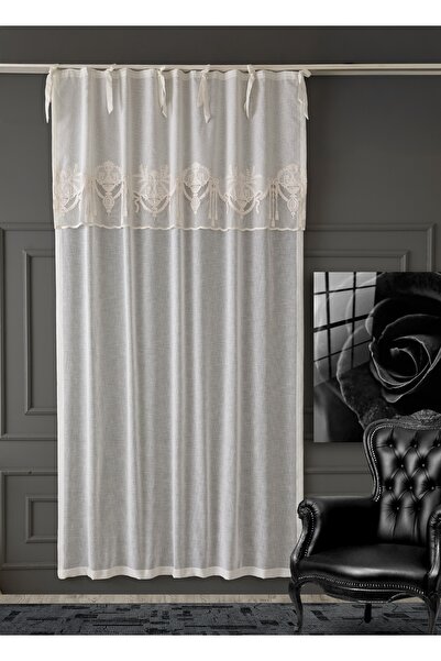 CASA NATURALE Keten Görünümlü Süzene Panel Perde 7220-04-401