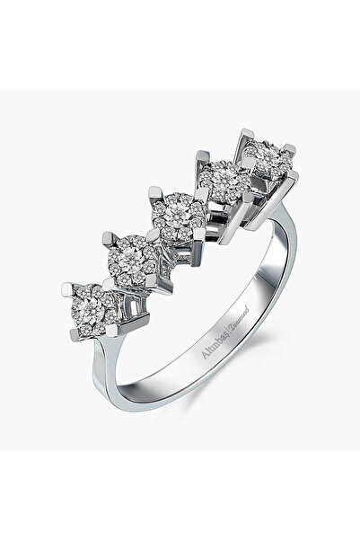 Altınbaş Kadın Pırlanta Beştaş Yüzük INS054-8K