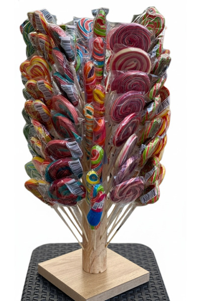 Kıvırcık Tatlar Lolipop Şekerleme 10 Adet karışık (SOSYETE ŞEKER) (PARTİ -DOĞ...