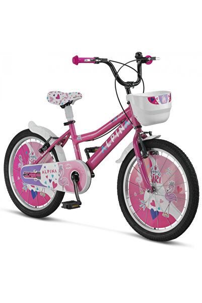 Ümit 2047 ALPINA-L-BMX-V 330H KIZ ÇOCUK BİSİKLETİ 20 JANT PEMBE