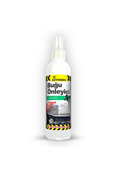 Automix Buğu Önleyici Sprey 250 ml – Araç Camı Buğu Giderici, Net Görüş İçin ...