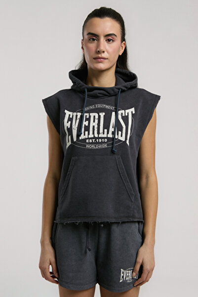 EVERLAST Αυθεντικό Boxing Wmn Oversize Anthracite γυναικείο αμάνικο φούτερ