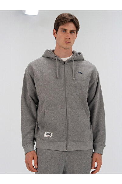 EVERLAST Φούτερ με φερμουάρ Heritage Champions Grey Unisex