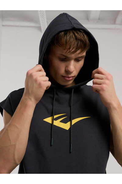 EVERLAST Ανδρικό αμάνικο φούτερ Ever Classics Oversize Smoked