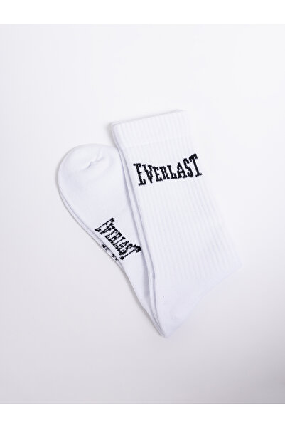 EVERLAST Класически комплект от 3 бели чорапи